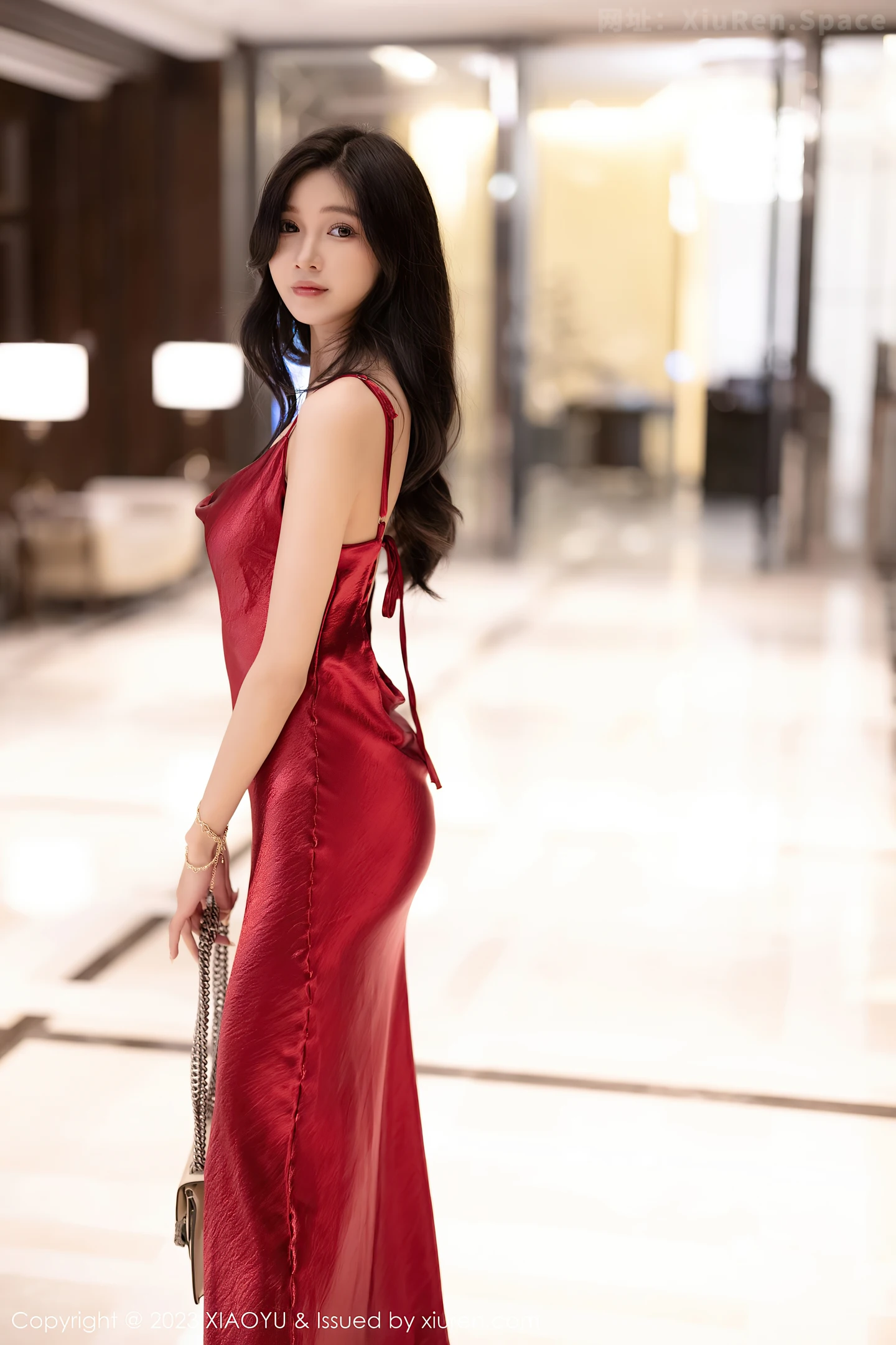 图片[4]-[XiaoYu画语界]Vol.1166 模特程程程性感红色礼裙+黑色蕾丝情趣服饰秀曼妙身姿诱惑写真90P-秀人网官方网站